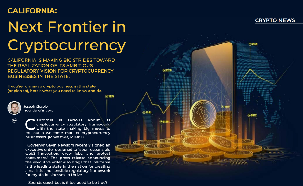 “California: Next Frontier In Cryptocurrency”