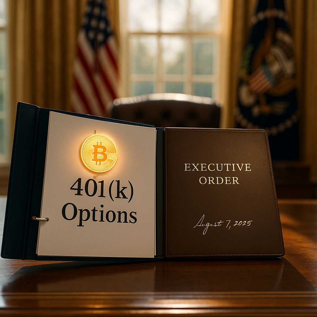 A New Chapter for 401(k)s: What the Executive Order Means for Crypto & Retirement
