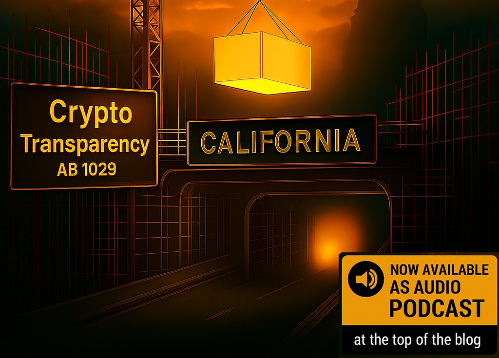 California Quietly Passed a Big Win for Crypto Transparency Last Week