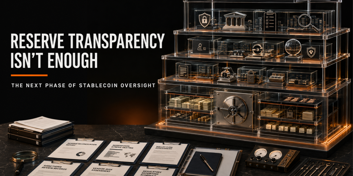 Reserve Transparency Isn’t Enough: The Next Phase of Stablecoin Oversight